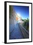 Tinny Back Alley in the Town of Amalfi.-Terry Eggers-Framed Photographic Print