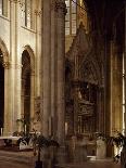 Charity and Twisted Column, Detail of Tomb of Catherine of Austria, 1323 Ca-Tino da Camaino-Mounted Giclee Print