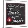 Tinsel Board-Lauren Gibbons-Mounted Premium Giclee Print