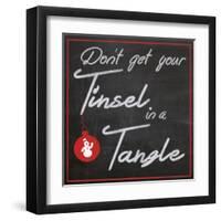 Tinsel Board-Lauren Gibbons-Framed Art Print