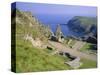 Tintagel Castle, Associated with the Legend of King Arthur, Tintagel, Cornwall, England, UK-Roy Rainford-Stretched Canvas