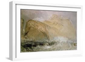 Tintagel Castle, Cornwall-J. M. W. Turner-Framed Giclee Print