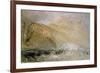 Tintagel Castle, Cornwall-J. M. W. Turner-Framed Giclee Print