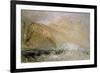 Tintagel Castle, Cornwall-J. M. W. Turner-Framed Giclee Print