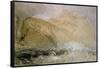 Tintagel Castle, Cornwall-J. M. W. Turner-Framed Stretched Canvas
