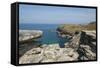 Tintagel Castle-Guido Cozzi-Framed Stretched Canvas