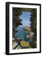 Tintagel Castle-Guido Cozzi-Framed Premium Photographic Print