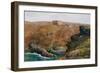 Tintagel, Cove and Hotel-Alfred Robert Quinton-Framed Giclee Print