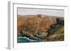 Tintagel, Cove and Hotel-Alfred Robert Quinton-Framed Giclee Print