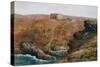 Tintagel, Cove and Hotel-Alfred Robert Quinton-Stretched Canvas