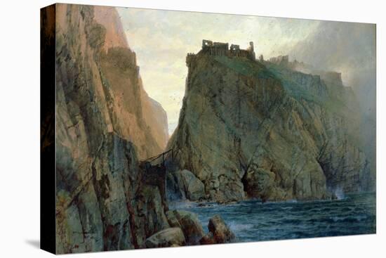 Tintagel on the Cornish Coast-William Trost Richards-Stretched Canvas