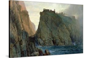 Tintagel on the Cornish Coast-William Trost Richards-Stretched Canvas