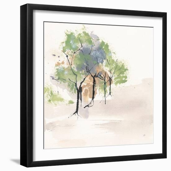 Tinted Treescape I-Chris Paschke-Framed Art Print
