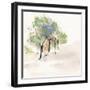 Tinted Treescape I-Chris Paschke-Framed Art Print