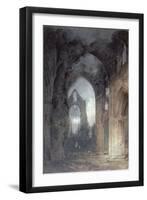 Tintern Abbey by Moonlight-John Sell Cotman-Framed Giclee Print