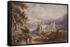 Tintern Abbey, C.1840-Henry Gastineau-Framed Stretched Canvas