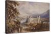 Tintern Abbey, C.1840-Henry Gastineau-Stretched Canvas