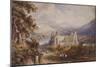Tintern Abbey, C.1840-Henry Gastineau-Mounted Premium Giclee Print