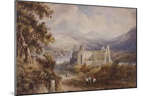 Tintern Abbey, C.1840-Henry Gastineau-Mounted Premium Giclee Print