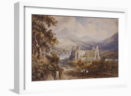 Tintern Abbey, C.1840-Henry Gastineau-Framed Giclee Print