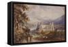 Tintern Abbey, C.1840-Henry Gastineau-Framed Stretched Canvas