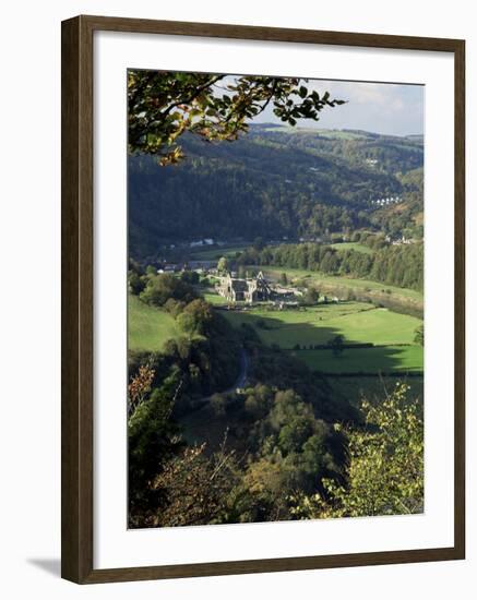 Tintern Abbey, Gwent, South Wales, Wales, United Kingdom-Roy Rainford-Framed Photographic Print