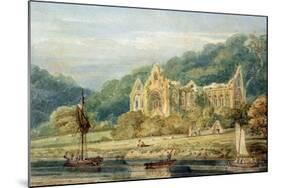 Tintern Abbey-Thomas Girtin-Mounted Giclee Print