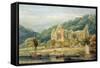 Tintern Abbey-Thomas Girtin-Framed Stretched Canvas