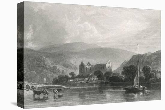 Tintern, Radclyffe, 1835-W. Radclyffe-Stretched Canvas