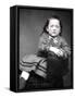 Tintype Portrait of a Child, Ca. 1870-null-Framed Stretched Canvas