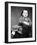 Tintype Portrait of a Child, Ca. 1870-null-Framed Photographic Print