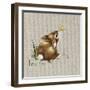 Tiny Bunny-Peggy Harris-Framed Giclee Print