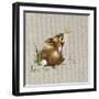 Tiny Bunny-Peggy Harris-Framed Giclee Print