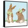 Tiny Buns Easter-Robbin Rawlings-Framed Stretched Canvas