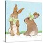 Tiny Buns Easter-Robbin Rawlings-Stretched Canvas