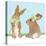 Tiny Buns Easter-Robbin Rawlings-Stretched Canvas