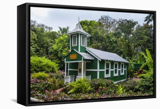 Tiny Ierusalema Hou Church, Halawa Bay-Michael Runkel-Framed Stretched Canvas