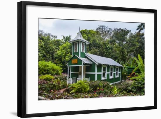 Tiny Ierusalema Hou Church, Halawa Bay-Michael Runkel-Framed Photographic Print