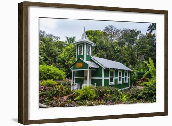 Tiny Ierusalema Hou Church, Halawa Bay-Michael Runkel-Framed Photographic Print