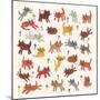 Tiny kittens, 2010,collage-Sarah Battle-Mounted Giclee Print