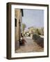 Tiny Road in Settignano-Telemaco Signorini-Framed Giclee Print