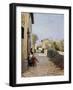 Tiny Road in Settignano-Telemaco Signorini-Framed Giclee Print