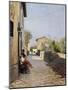 Tiny Road in Settignano-Telemaco Signorini-Mounted Giclee Print