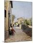 Tiny Road in Settignano-Telemaco Signorini-Mounted Giclee Print