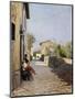 Tiny Road in Settignano-Telemaco Signorini-Mounted Giclee Print