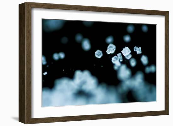 Tiny Salt Crystals-oriontrail2-Framed Art Print