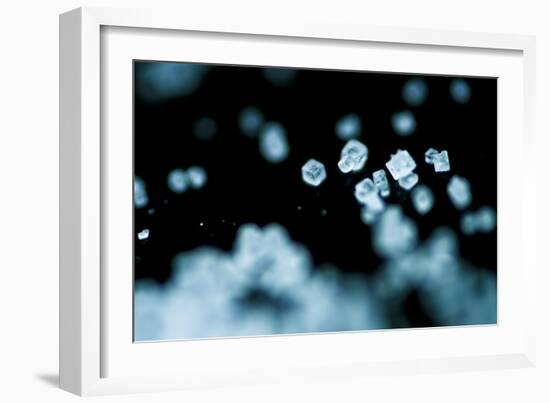 Tiny Salt Crystals-oriontrail2-Framed Art Print