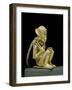 Tiny Solid Gold Statuette of Amenophis III Found the Tomb of Pharaoh Tutankhamun, Egypt-Robert Harding-Framed Photographic Print