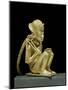 Tiny Solid Gold Statuette of Amenophis III Found the Tomb of Pharaoh Tutankhamun, Egypt-Robert Harding-Mounted Photographic Print