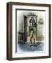 Tiny Tim Carried in Celebration, from Dickens' a Christmas Carol-null-Framed Giclee Print